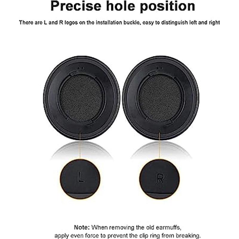 Kraken v2 substituição earpads earmuffs peças de reparo para razer kraken 7.1 v2/7.1 chroma v2/kraken pro v2 earpads substituição