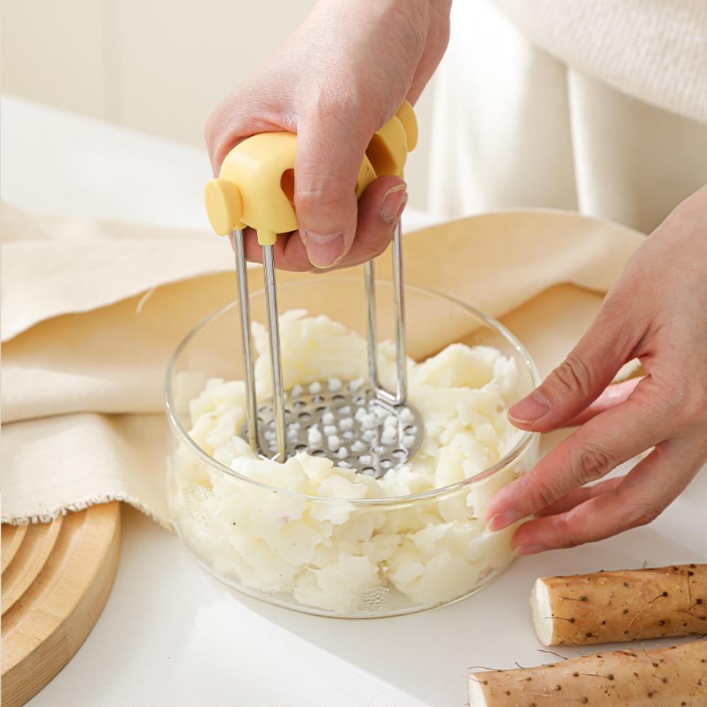 Durable Potato Ricer Stainless Steel Food Masher Easy To Clean Potato Masher  Food Preparation
