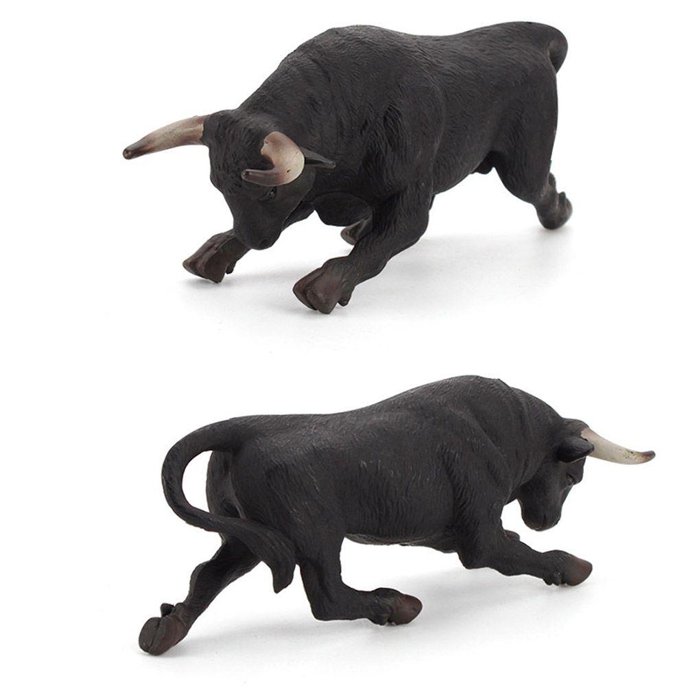 Szenenzubehör Sammlerfigur Modell Tier Spielzeug Rodeo Bulle Bullenreiter PVC Modell