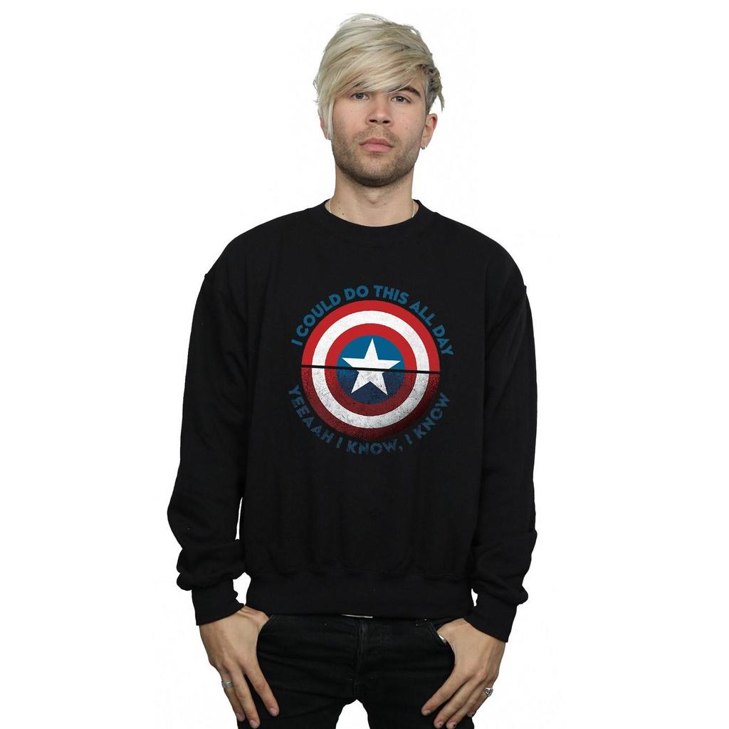 Marvel Herren Avengers Endgame Do This All Day Sweatshirt