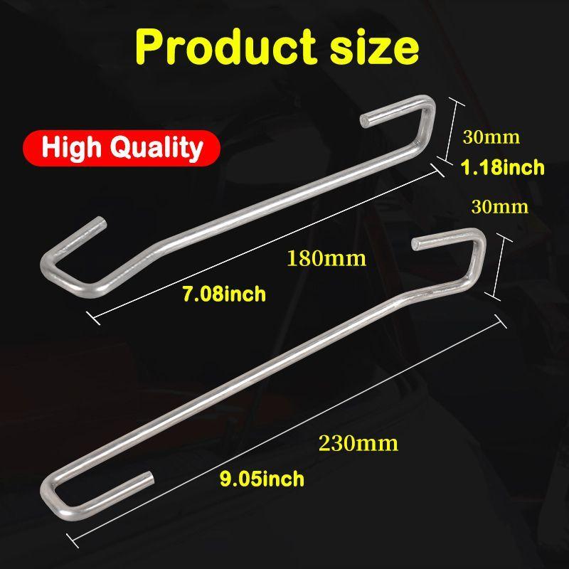 Car Trunk Door Bumper Struts Support Rod Auto Wrap Styling Tinting Cleaning Aid Tool Install Hook for Polish Film Repair Tools