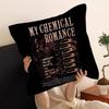 My Chemical Romance Rock Band Pillow Gift Home Office Decoration Bedroom Sofa Car Cushion Cover case 45x45