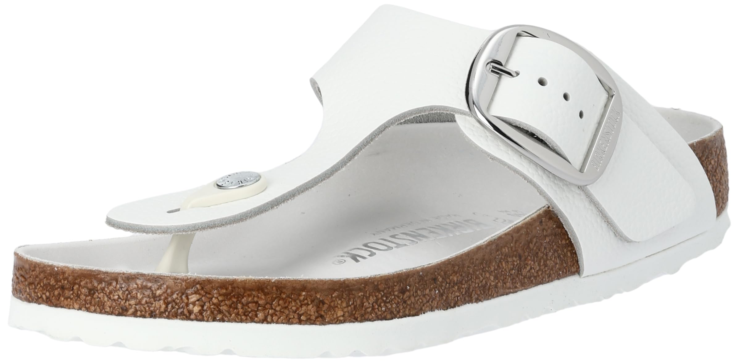 

Сандалии 1018885 Gizeh Big Buckle Белые см [Birkenstock] 24.0 [Товар] белый