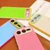 Honor 600/600 Pro Domestic Version Dopamine Color Blocking Protective Case with Hard Bottom & Soft Edge