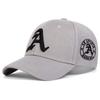 Unisex Gothic Letter A Embroidery Adjustable Hip Hop Baseball Hat Spring Autumn Outdoor Leisure Hats Travel Accessories for Women Men