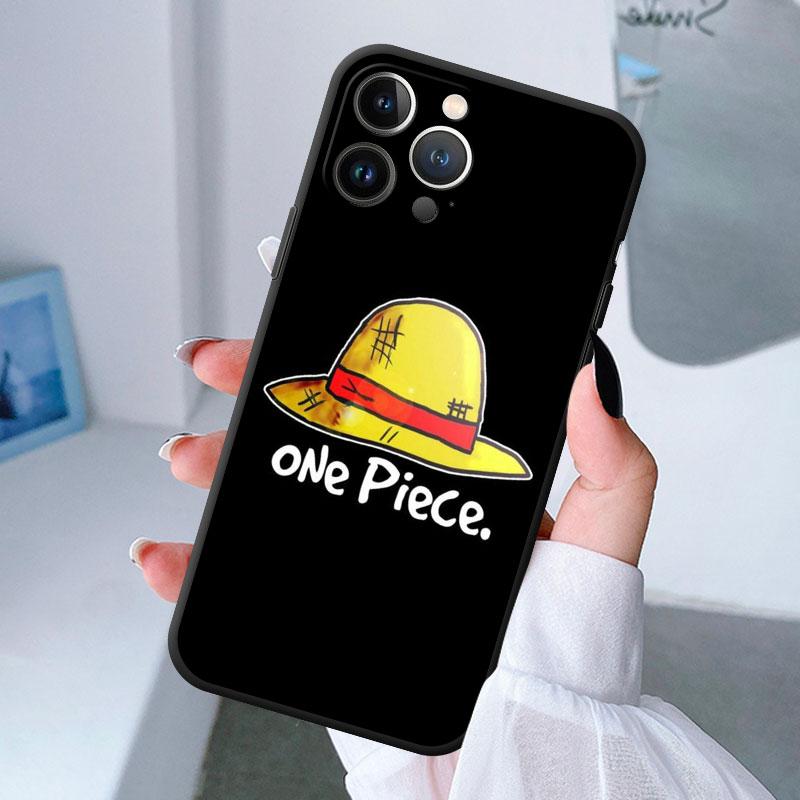 Silicone Phone Case for iPhone 8 14 Plus SE 6s 11 12 Mini XR 7 13 Pro Max Cases XS X 14 Pro Max 6 12pro Anime 1 Pieces Cover