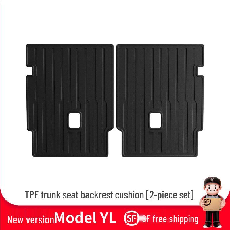 Tesla Model Y/YL/3 TPE Front & Rear Trunk Mats and Accessories
