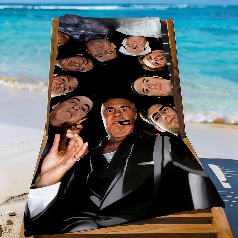 TV The Sopranos Towel Sports Quick Dry Travel Camping Gear Sandproof Soft Light Large Beach Towel