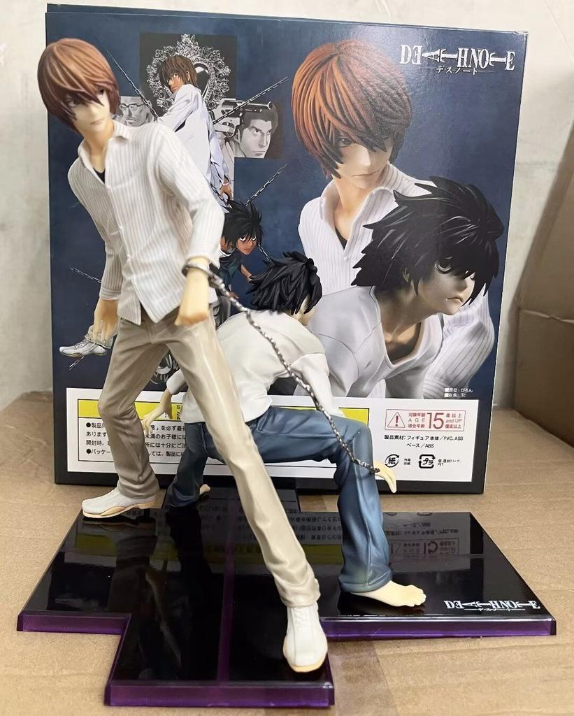 Death Note, Electric Shock, GK, Yagami Luna & L, Statue, Anime Scale Model Wholesale, Decoration Piece