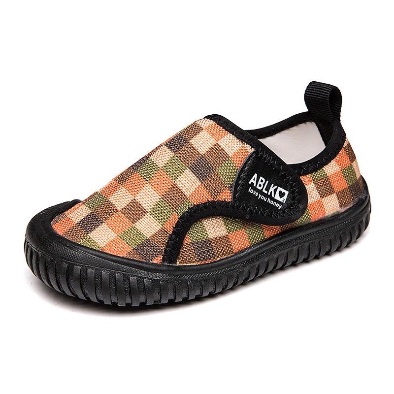 

Baby Girls Boys Shoes Plaid Children Casual Shoes Comfortable Mesh Kids Sneakers Anti slip soft soled Infant Toddler Shoes 21 чорний