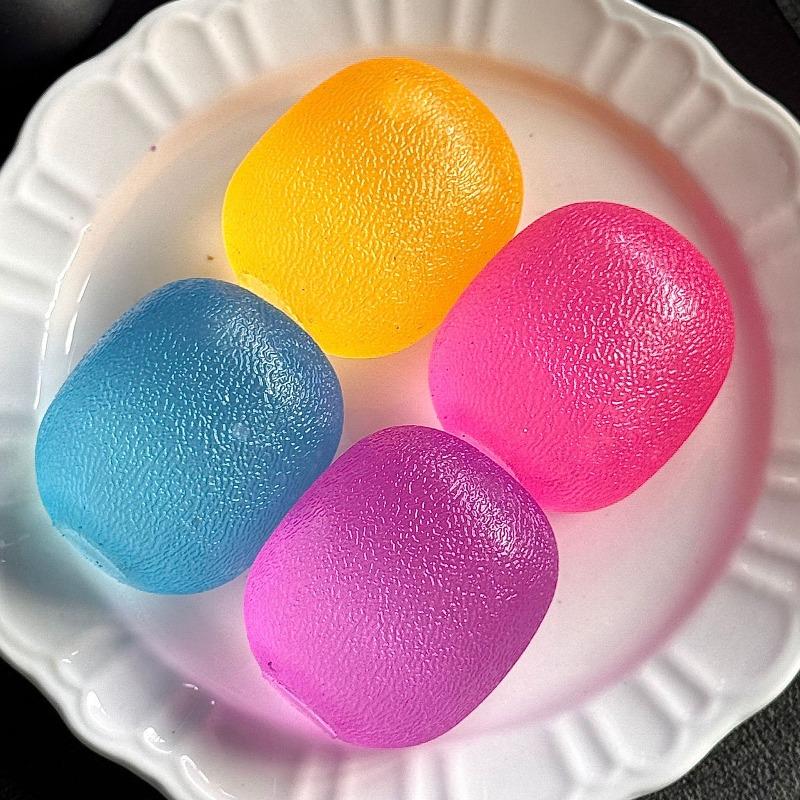 Superweiche, langsam aufgehende Squishy-Zuckerkugeln, Mehrfarbige sensorische Stressbälle, Angstlösende Knet-Fidget-Spielzeuge für Erwachsene, Geschenke