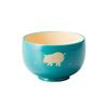 Masano Piglet Child Soup Bowl Blue