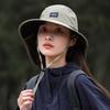Unisex Summer Sun Hat with Full Face UV Protection for Outdoor Activities, Fishing, and Mountaineering. Breathable and Protective.