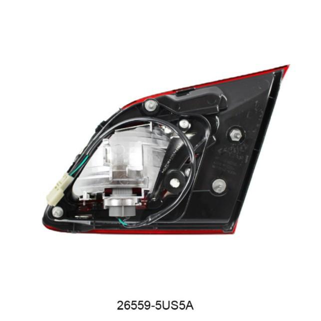 Compatible with 16-19 Nissan Sylphy Rear Taillights: Outer/Inner 26555-4AF0A2655