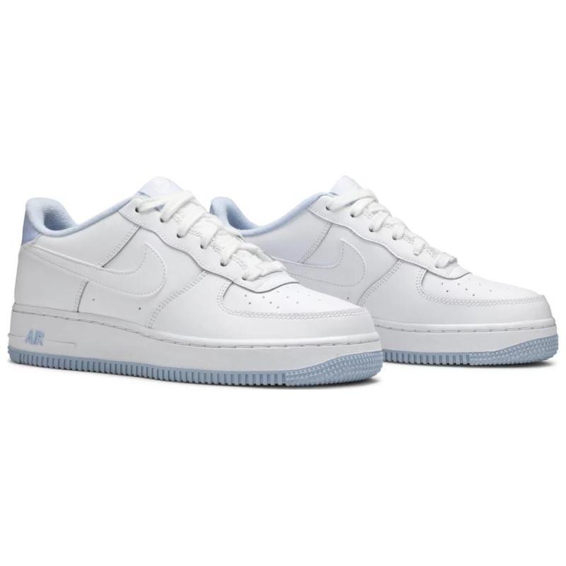 Nike Air Force 1 Low White Hydrogen Blue GS Sneakers CD6915-103