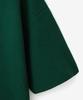 BLOND9 Cotton Half Zip Short Sleeve Knit_Forest Green