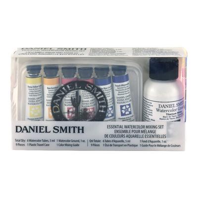 Daniel Smith Extra Fine Essential Mix Průhledné akvarelové barvy, sada 6 barev s podkladem, 5 ml (Ne. 2), 285610117