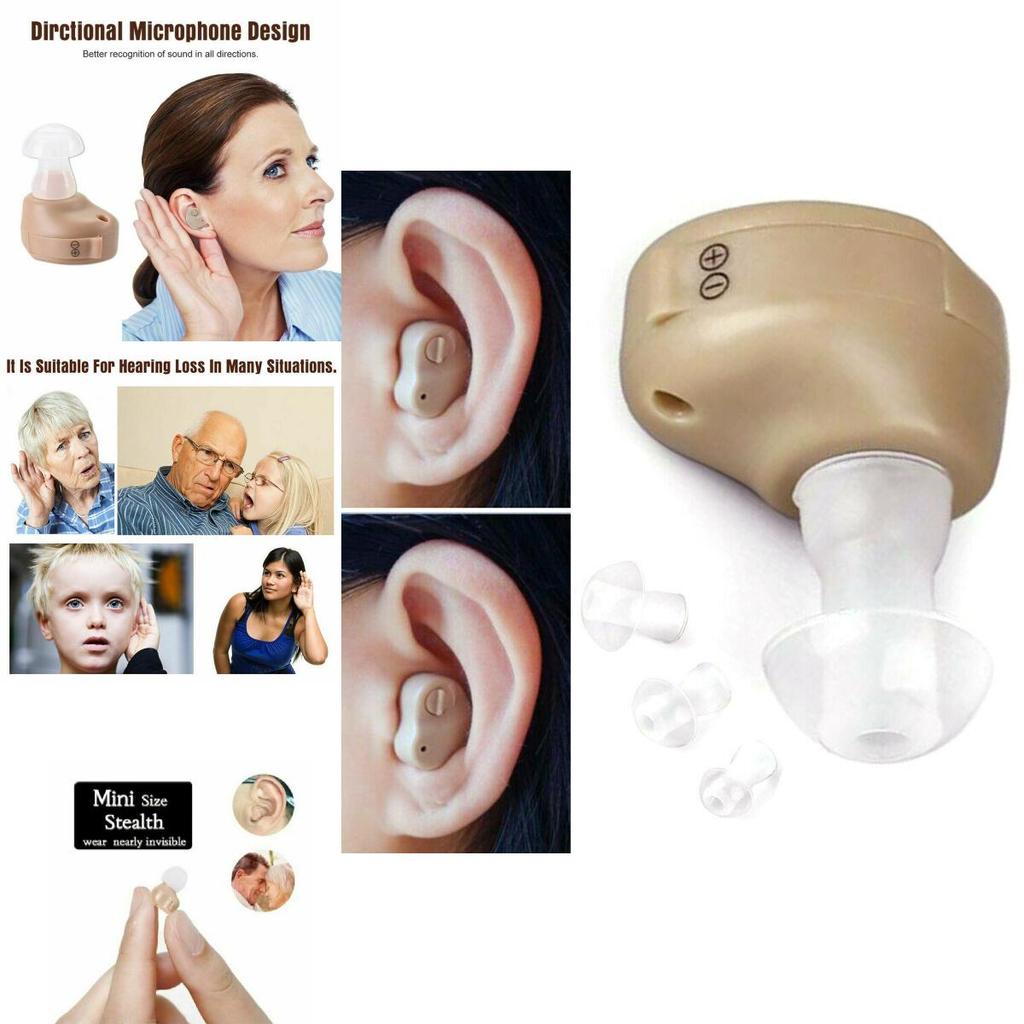 Invisible Mini In Ear Digital Hearing Aid Amplifier For Clear And Loud Sound