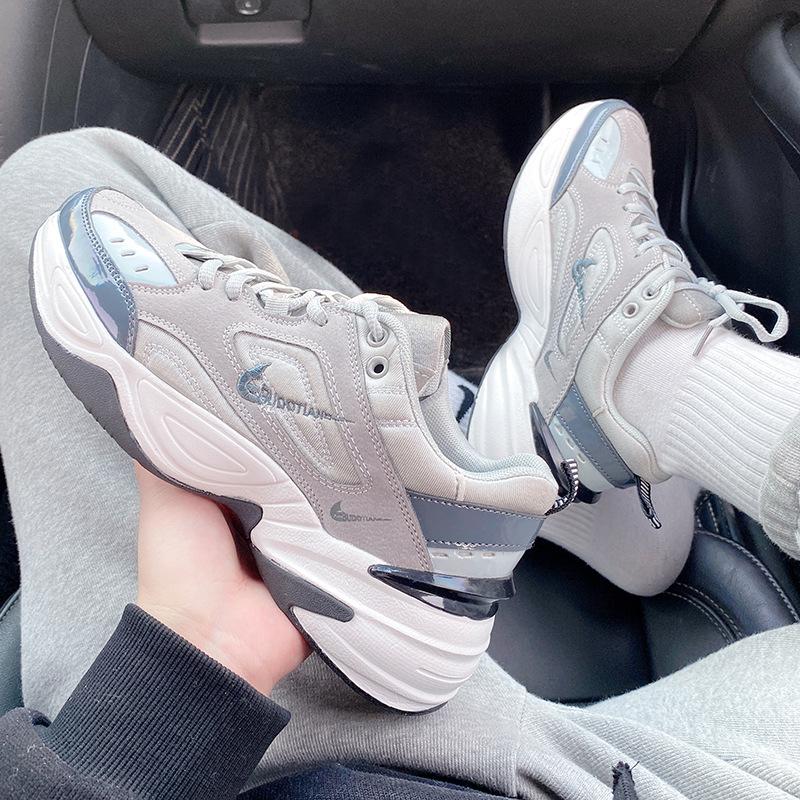 Daddy Shoes Female Ins Tide Retro Street Shooting Versión coreana de The  Thick Bottom Aumento del ocio Salvaje Pareja de estudiantes Zapatos  deportivos Mujeres comprar a buen precio — entrega gratuita, reseñas