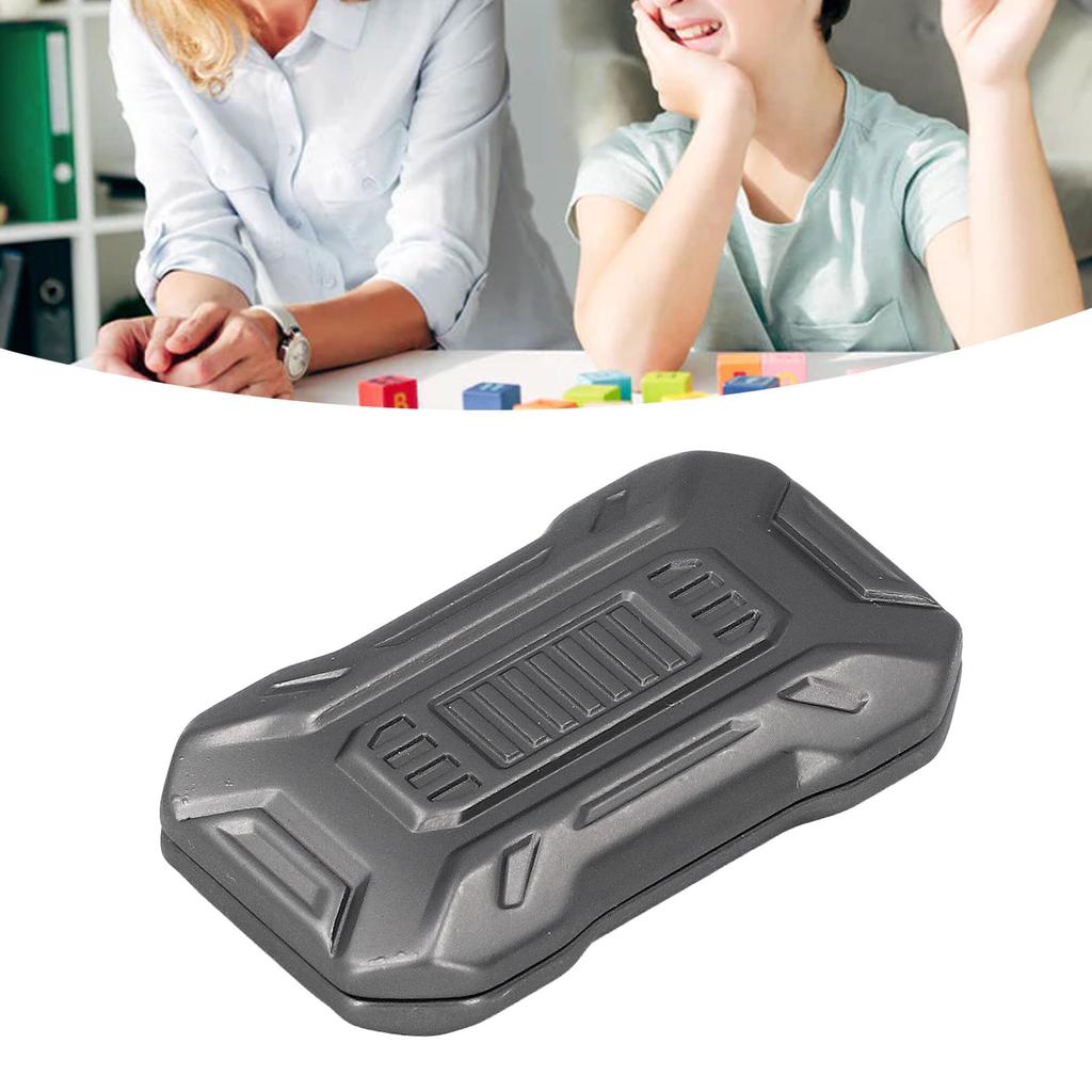 Push Card Slider Magnetic Push Card Zinc Alloy Crisp Sound Stress Relief Exquisite Pattern Slider Toy