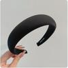 2023 Women's High-Grade Sponge Headband: Wide-Edged, High-Top Headdress, Simple Hairpin Style