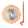 Circle Drawing Maker Adjustable Round Template Ring Scribing Tool with Carving Knife