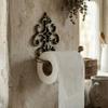 Wall-Mounted Paper Towel Holder European Style Tissue Roll Rack Paper Dispenser  Bathroom