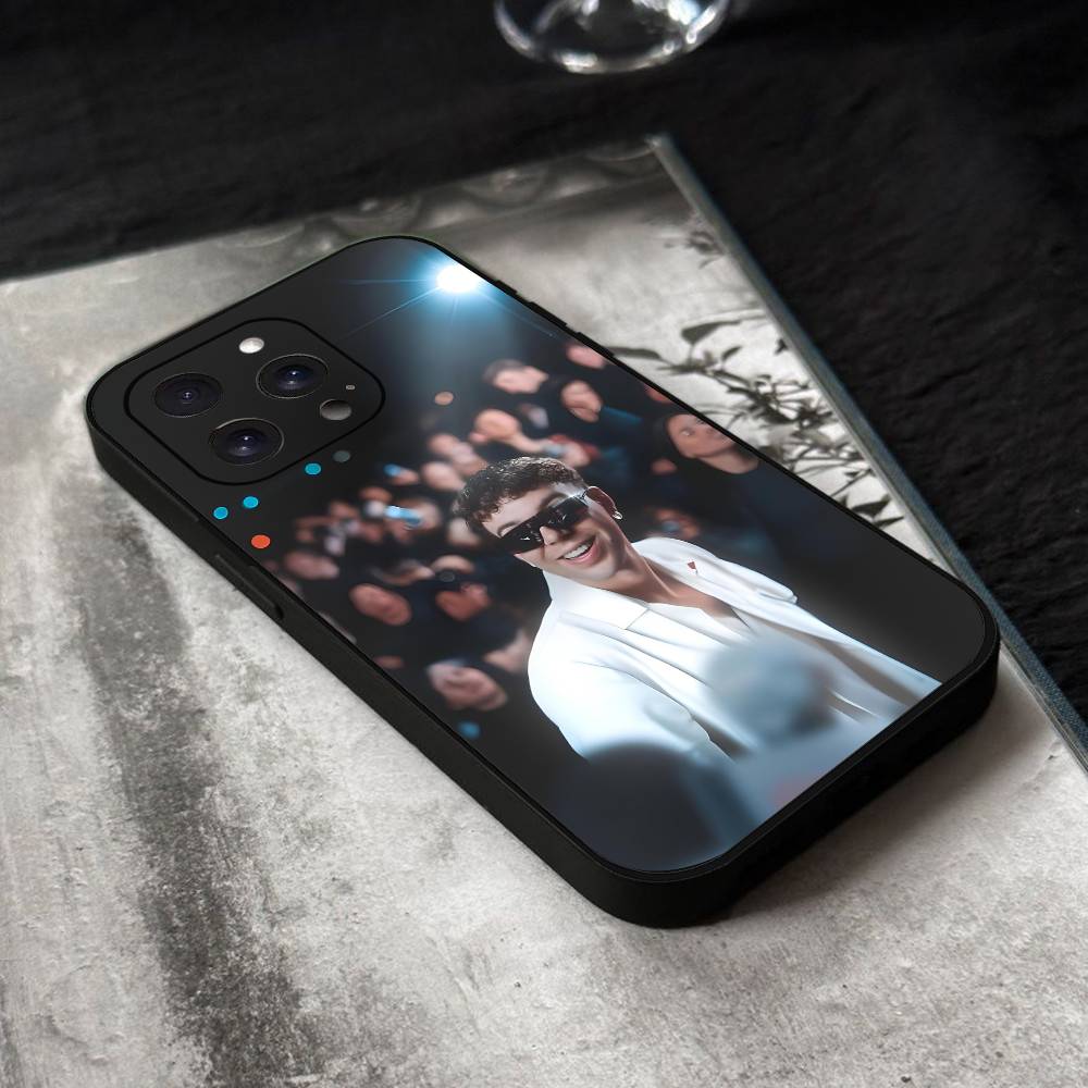 

Hot Singer Quevedo Buenas Noches Phone Case Black Silicone Soft Shell For IPhone 17 16 15 14 13 12 11 Air Pro Max Plus Hot Sale iphone 14 Pro Max