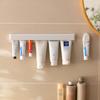 Toothpaste Storage Rack, Squeezing Artifact, Facial Cleanser, No Punching, Home Bathroom, Bathroom Wall Clip