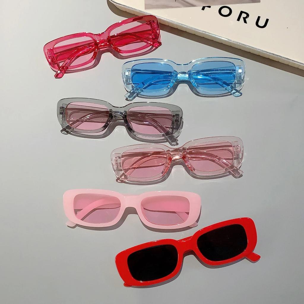 12 Pairs Per Set Fashion Brand Designer Shades New in Women Trends Sunglasses Multi Color Decoration Lady Sun Glasses