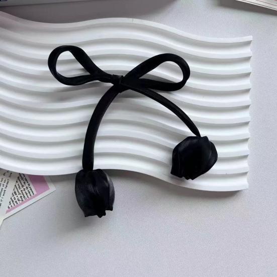 Tulip Strap Hair Tie Accessories Tulip Ribbon Curtain Tieback for DIY Crafts Clothing Hair Bands