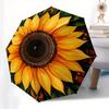 Golden Sunflower Garden Rug - Vibrant Floral Decor for Any SpaceUmbrella, Portable 3-Fold Compact Umbrella for Men & Women Gift
