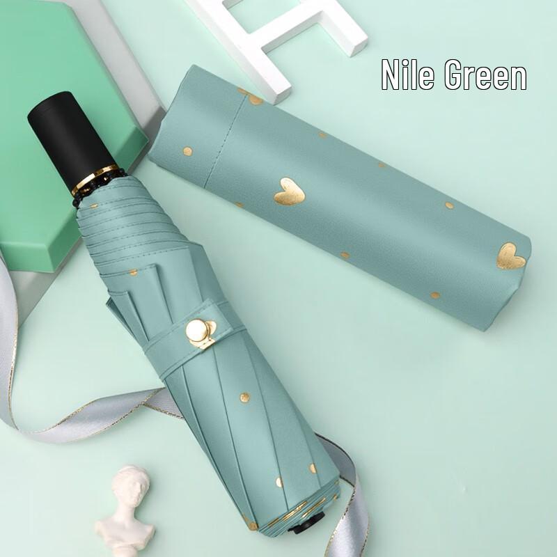 MAYDU Gilded Heart Sun Umbrella