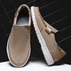Herrenschuhe Klassische Denim Canvas Schuhe Atmungsaktive Freizeitschuhe Bequeme Slipper Loafer Herren Fahrschuhe Chaussure Hommes