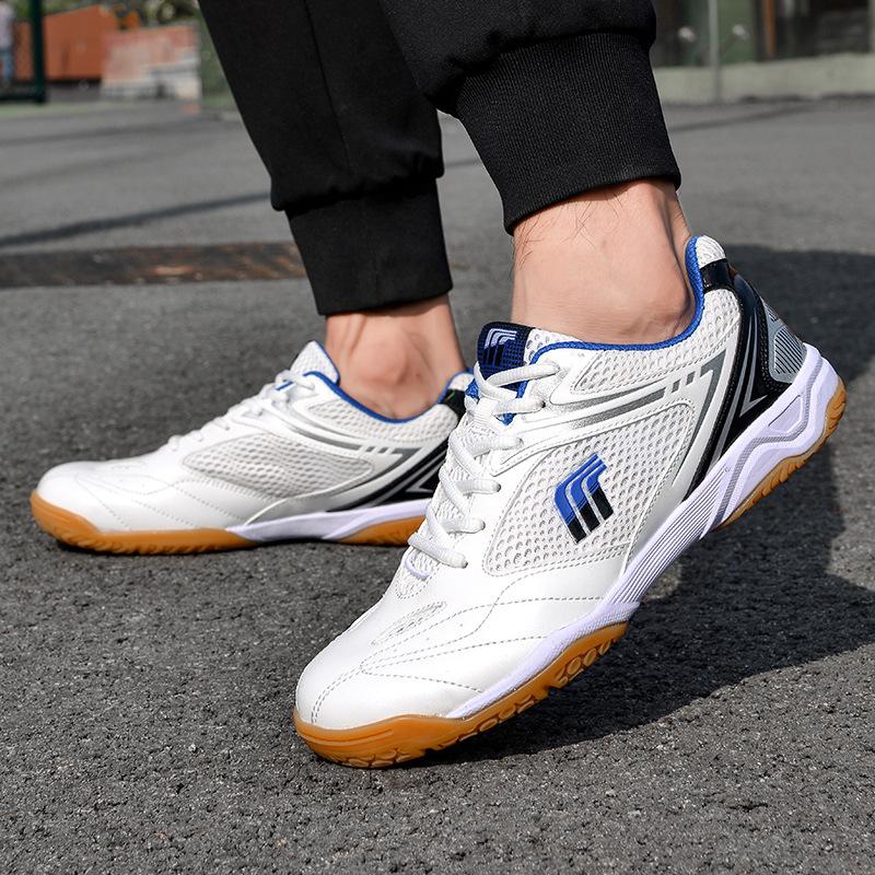 

Высококачественные профессиональные кроссовки для настольного тенниса мужские легкие нескользящие амортизирующие детские юношеские бадминтонные теннисные спортивные кроссовки женские 32