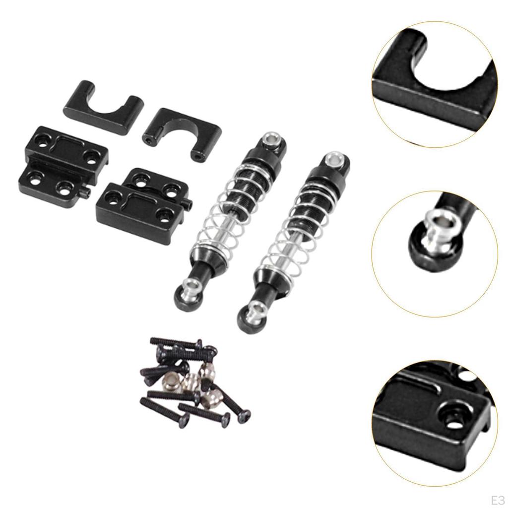 1/12 Crawler Model RC Rear Shock Absorber Set for MN82 LC79 Vehicle Parts