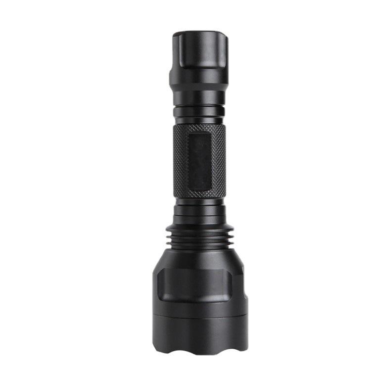 C8 High-Brightness Rechargeable Flashlight: Long Range, Waterproof, Durable, and Portable for Self-Defense