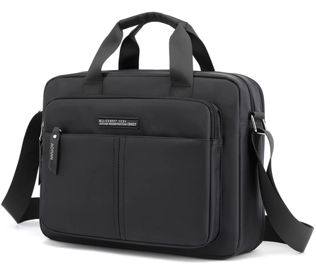 Shoulder bag for many horizontal [manukori] men, crossbody, handbag, pockets, lightweight, waterproof, nylon,