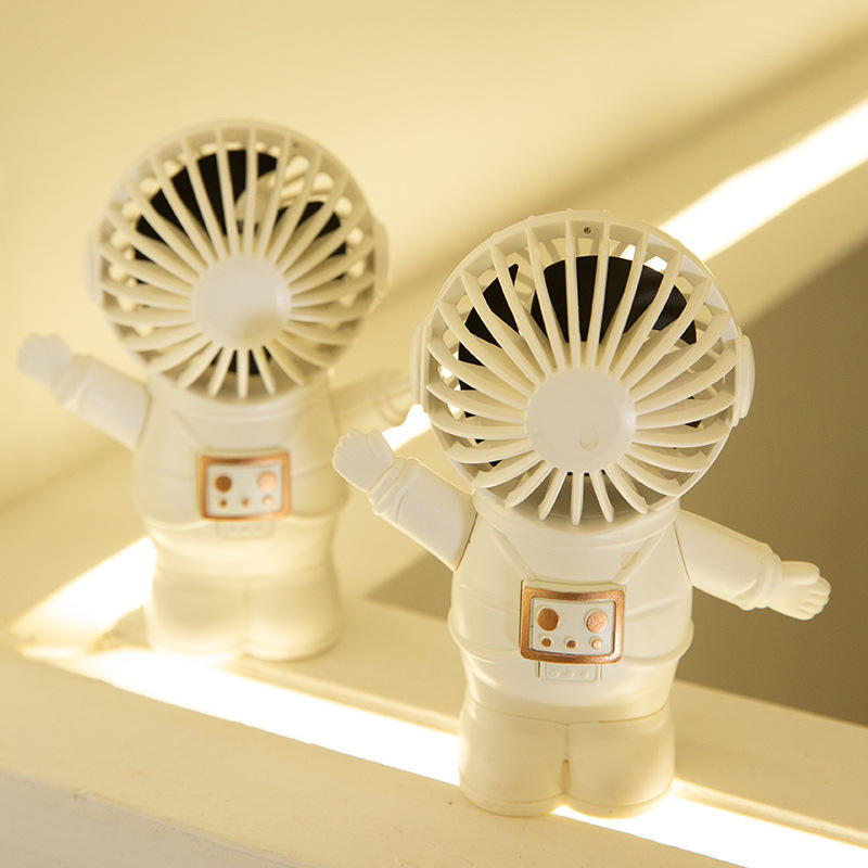 New Astronaut Mini Handheld USB-Rechargeable Portable Fan for Outdoor Cooling - A Perfect Children's Day Gift