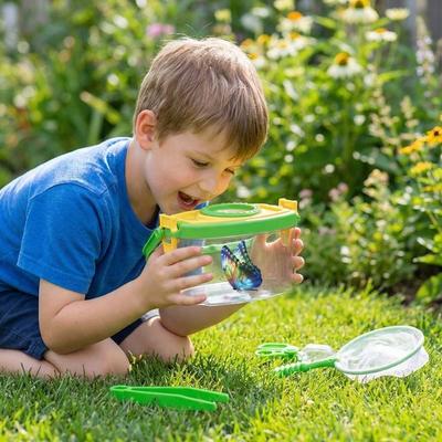 Clip Toy Outdoor Adventure Set Tweezers Insect Cage Collector  Natural Exploration
