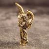 Beautifully Brass Accent Ornament Statue God of Love Figure for Those Who Appreciate Fine Art and Designing