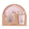 Creative Bamboo Fiber Children's Tableware 5-piece Set for Kindergarten Baby