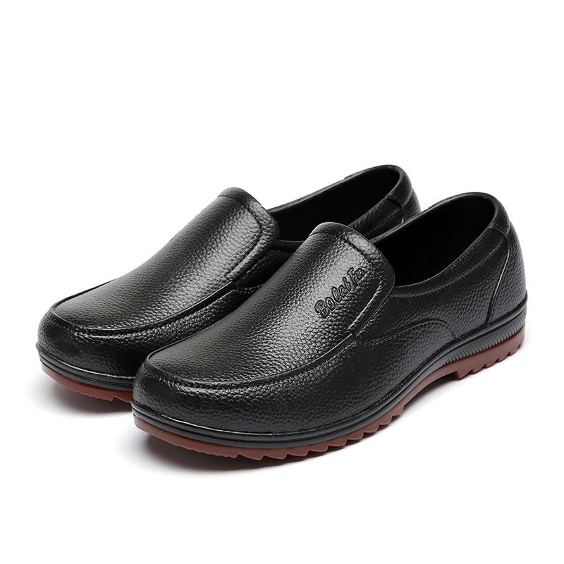 Herren Rutschfeste Wasserdichte Niedrige Regenstiefel