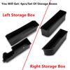 Car Rear Trunk Side Storage Box Organizer Container for Ford Bronco 4 Doors  2022 2023 Stowing Tidying Interior
