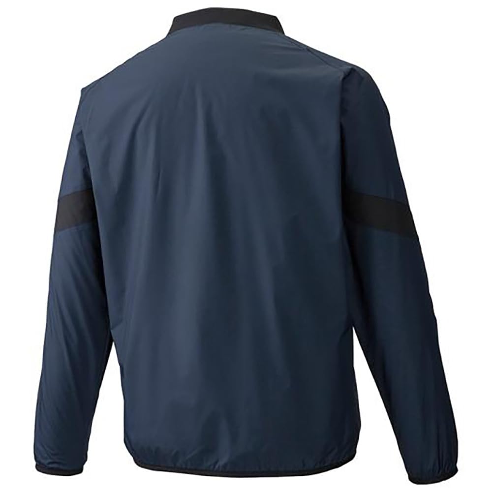 Mizuno Soccer Long Slim Dress Size M Size Jacket, Sleeve, Windproof, Fit, P2ME9300, Navy, (Japan M)