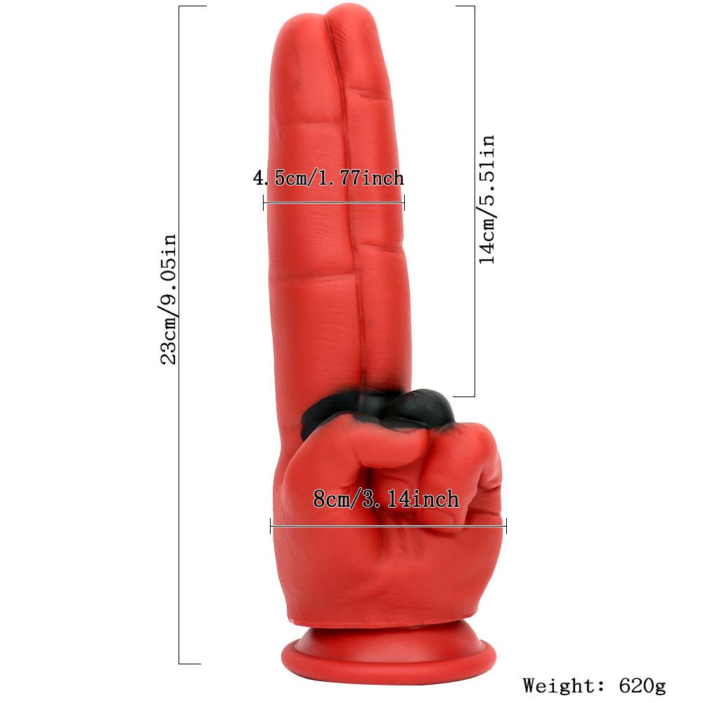 Vedel silikoonist fantaasia dildo - BDSM fistingu treener, anaalkork meestele/naistele, täiskasvanute seksmänguasi (Mitmed kujundid/suurused)"