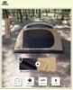 GOGlamping Σκηνή Τουριστική Θολωτή Σκηνή TC Μονοθέσια 1 Άτομο EYE Αυτοστηριζόμενη Σκηνή Σκηνή TC Ελαφρύς Σκελετός Αλουμινίου Εμπρόσθια και Πίσω Είσοδος Διχτυωτό Φωταγωγός