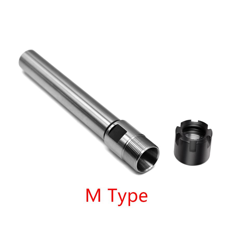 C10 C12 C16 C20 C25 C32 C40 100L 150L 200L ER8 ER11 ER16 ER20 ER25 ER32 Lathe CNC ER Collet Straight Shank Milling Extension Rod