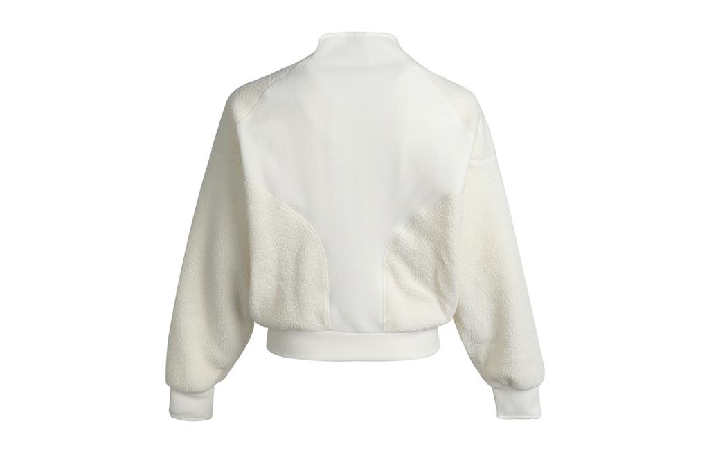 Adidas Jackets Women's Ivory Stand Collar Thickened Other GH7364