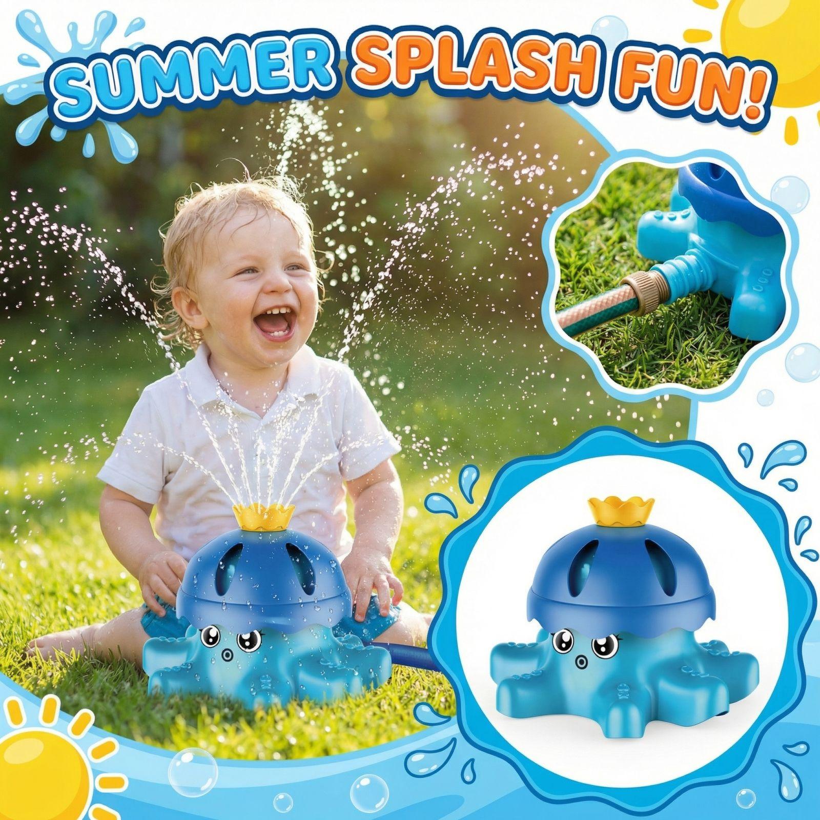 

Sprinklers, Summer Bathroom And Outdoor Garden Sprinklers, Water Play Toys For Children One Size